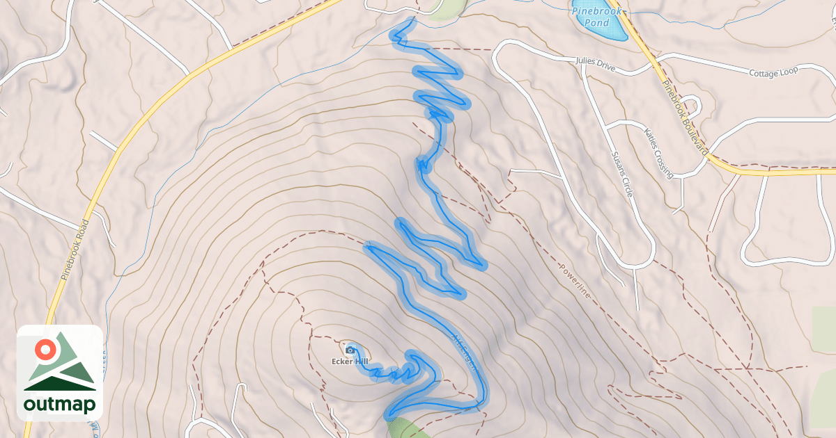 Map of Alf Engen