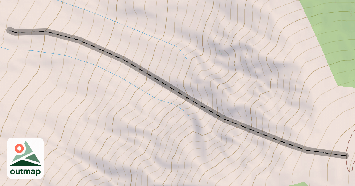 Map of Steep Gully 2