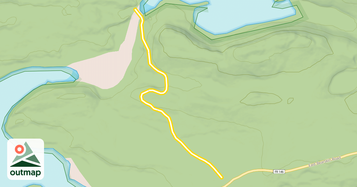 Map of Beaver Dam Trail