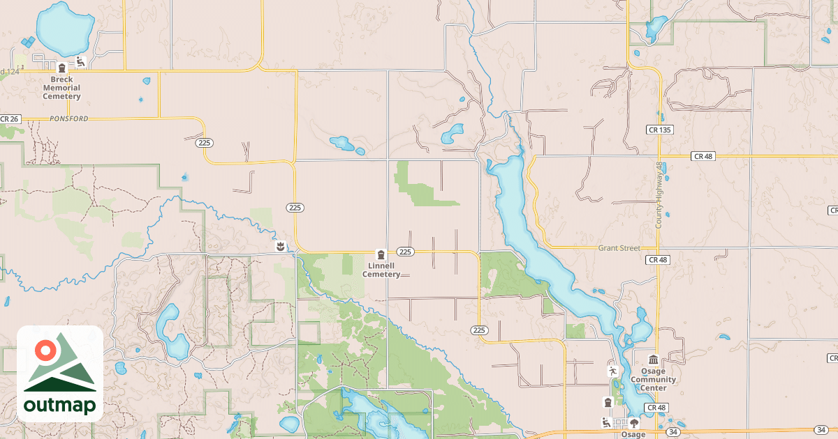 Map of Forest Riders Trails