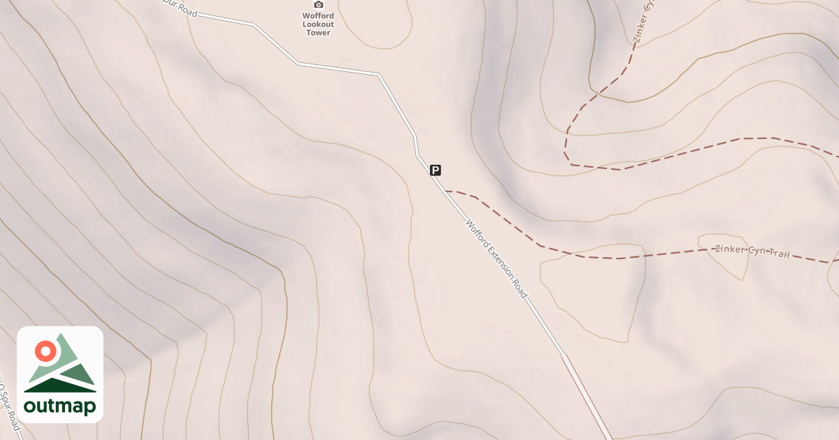 Map of WOFFORD EXT