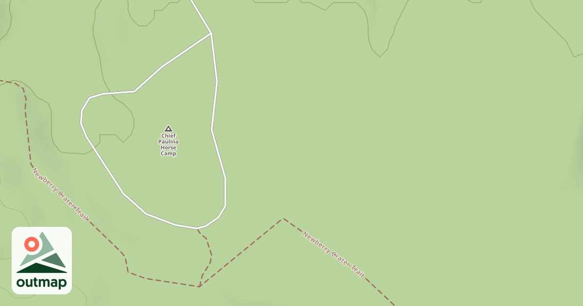 Map of CHEIF PAULINA HORSE CAMP