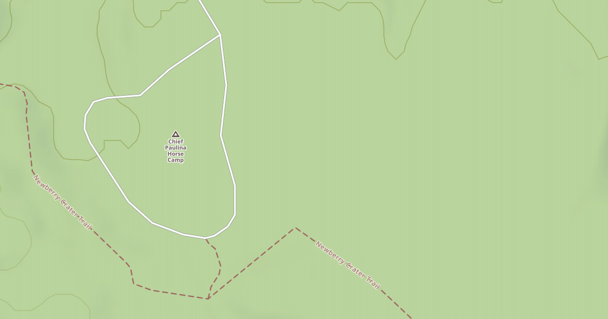 Map preview of CHEIF PAULINA HORSE CAMP