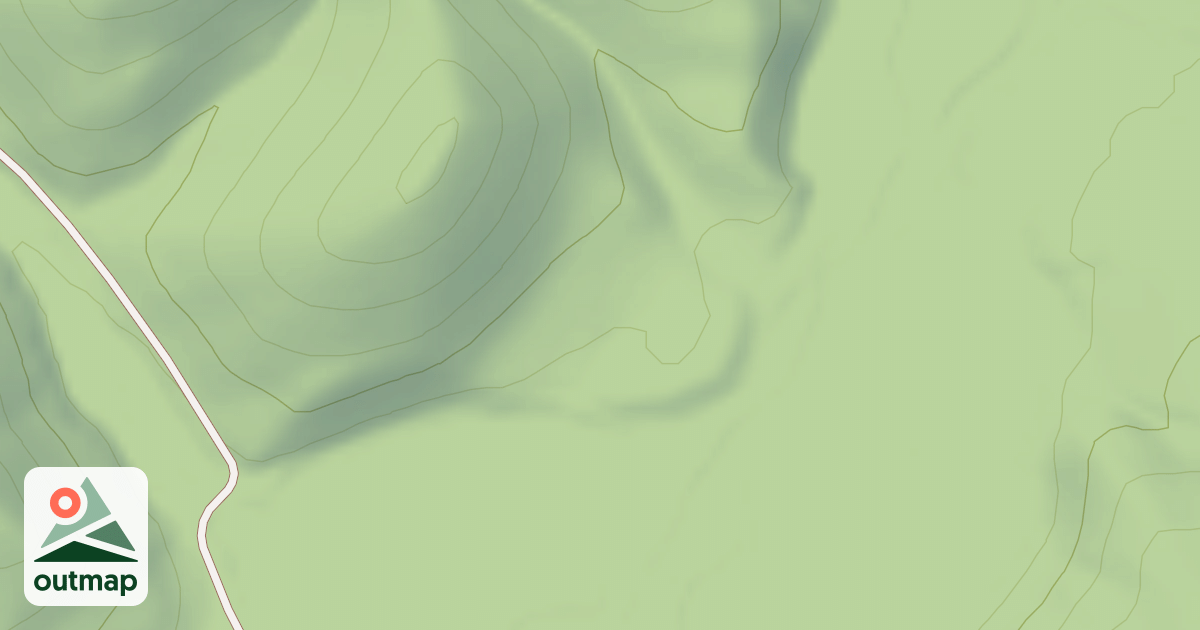 Map of TOTTEN BRANCH SPUR