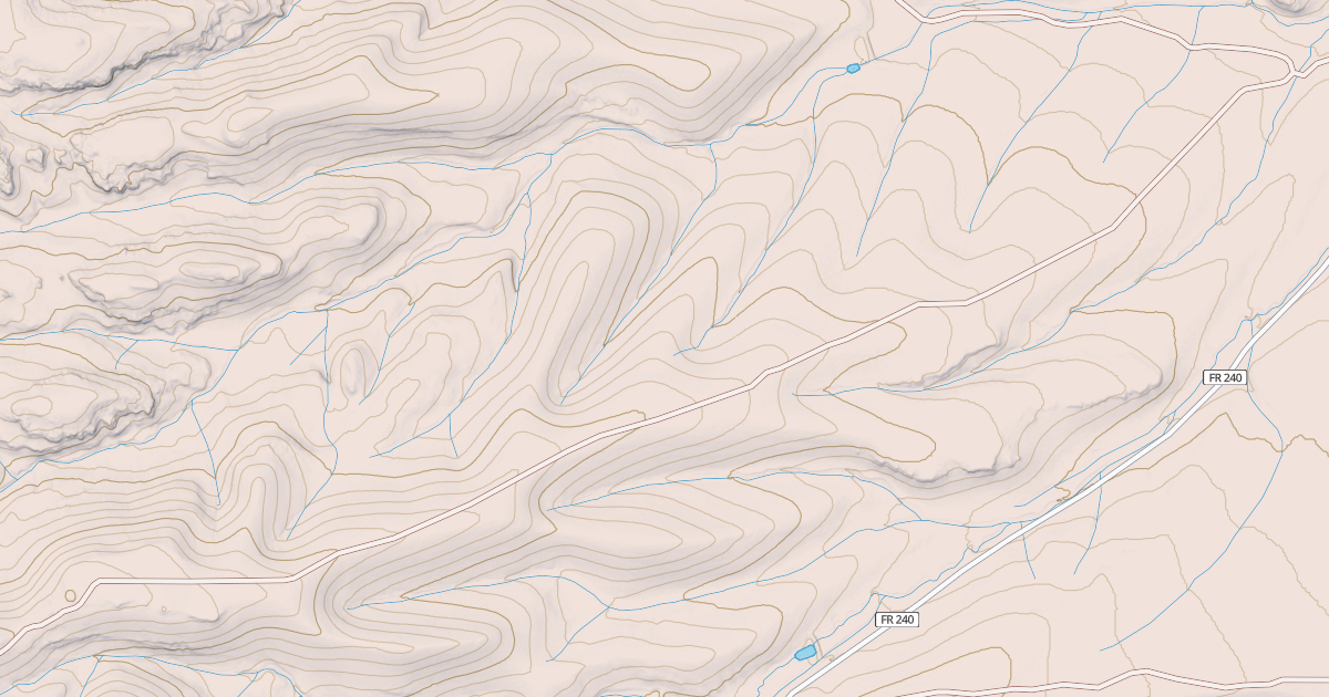 Map preview of BLM National GTLF Public Motorized Roads 6c1dc362-d987-412e-ac53-3b200ef99fd4