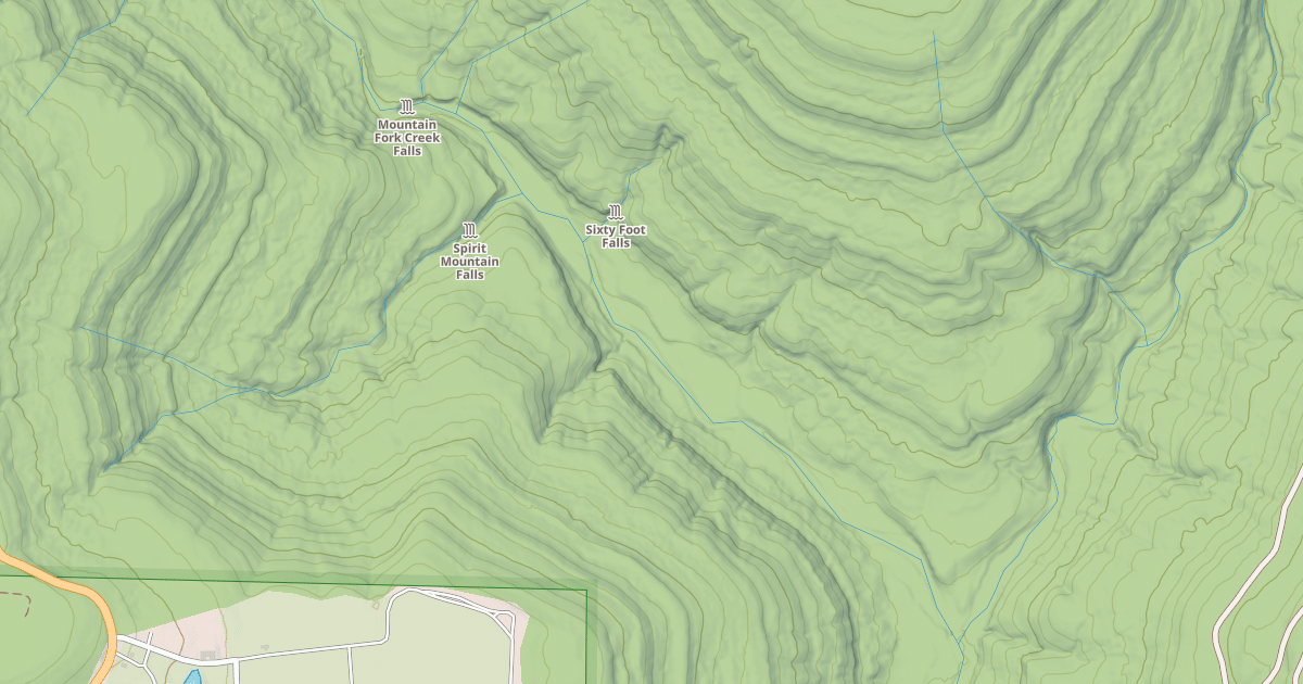 Map preview of USFS National Forest System Roads {2C7CB65B-548E-4432-BB46-900B325975B6}