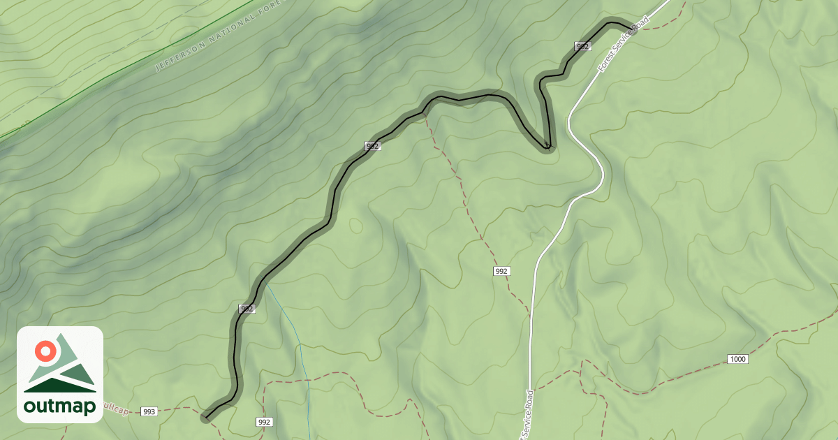Map of Prickley Pear