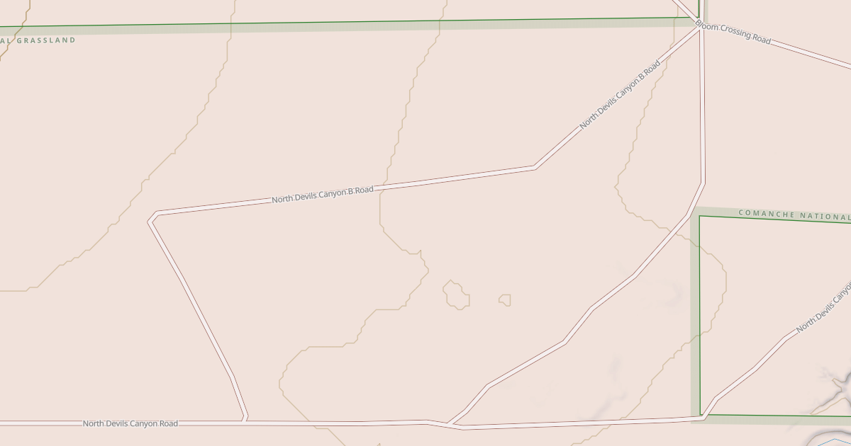 Map preview of NORTH DEVILS CANYON B