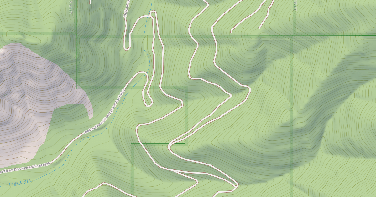 Map preview of CODY-MT STERLING