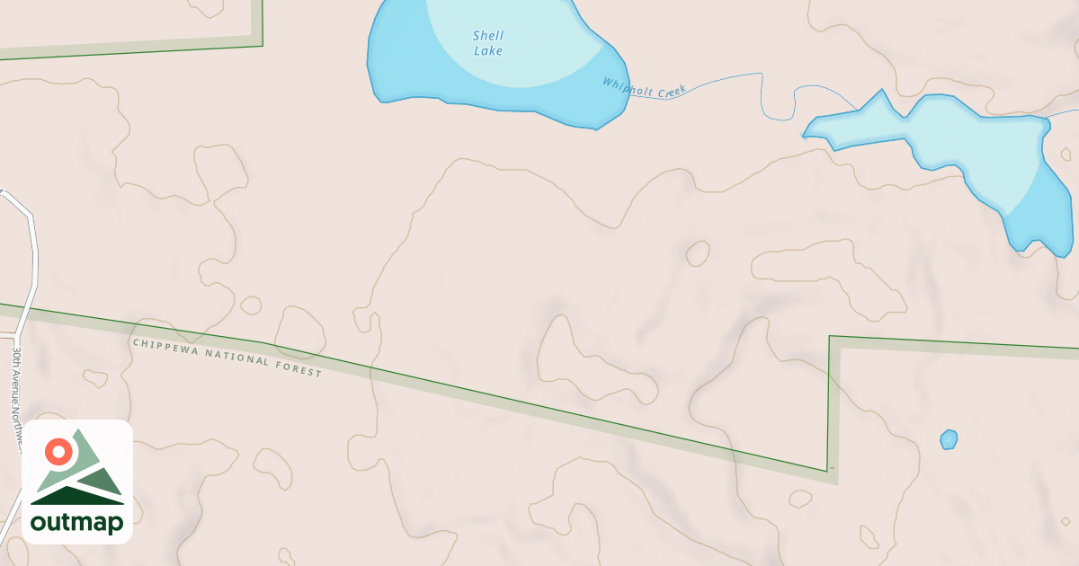 Map of 30TH AVENUE NORTHWEST SPUR A