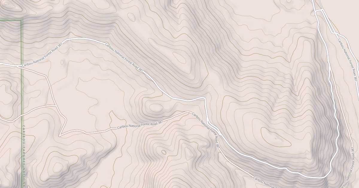 Map preview of SLUG CR DRY VALLEY