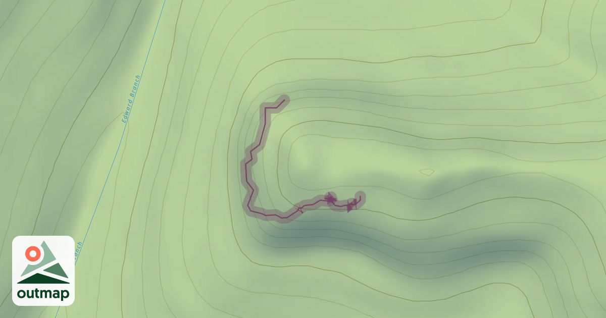 Map of Buzzard Ridge
