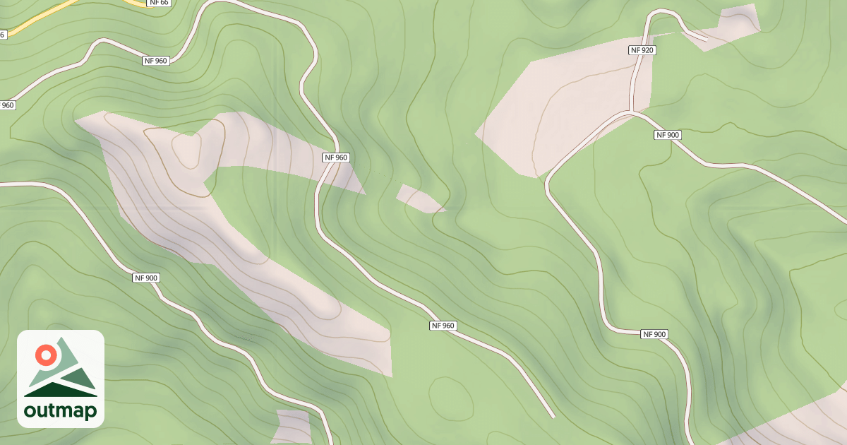 Map of USFS Motor Vehicle Use Map Roads {0761AAB5-D168-4952-A7BC-79E98E56AFAC}