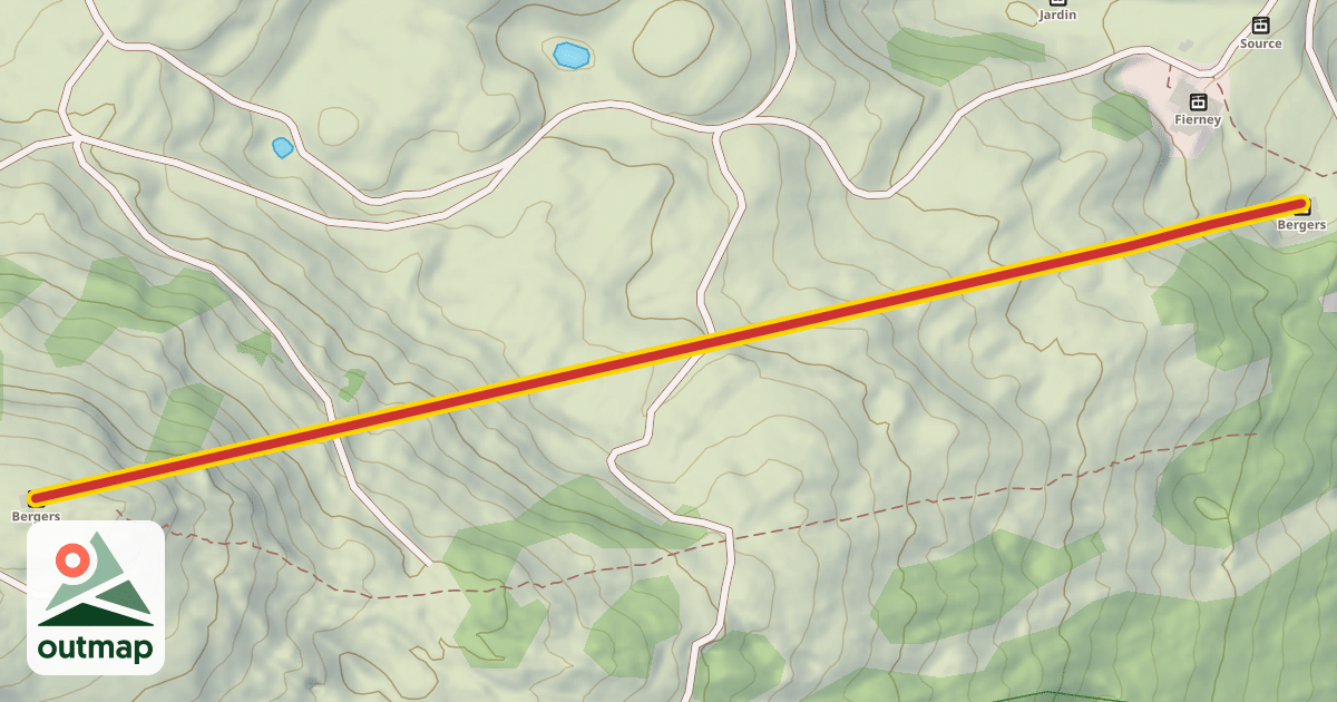 Map of Bergers