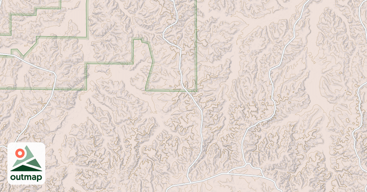 Map of USFS Motor Vehicle Use Map Roads {D40C5B7E-A2C3-4760-BA5A-442BB5DB1D6A}