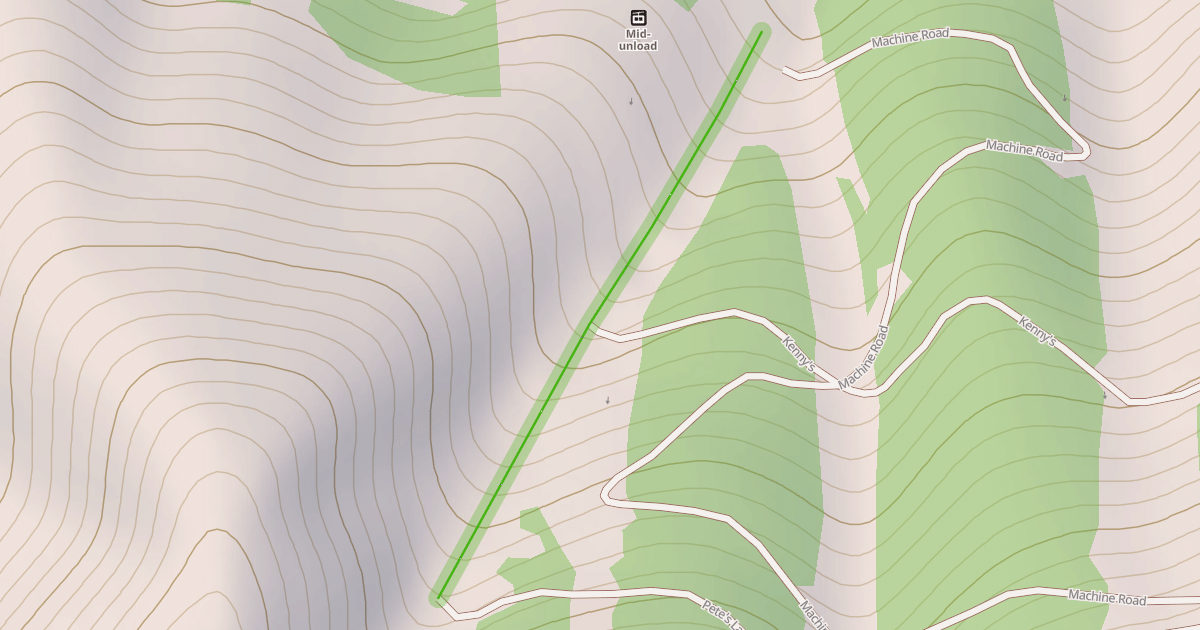 Map preview of Mid Warm Springs