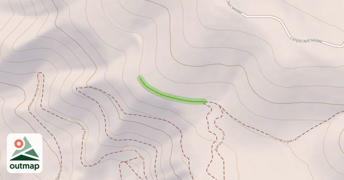 Map of Pipeline Trail