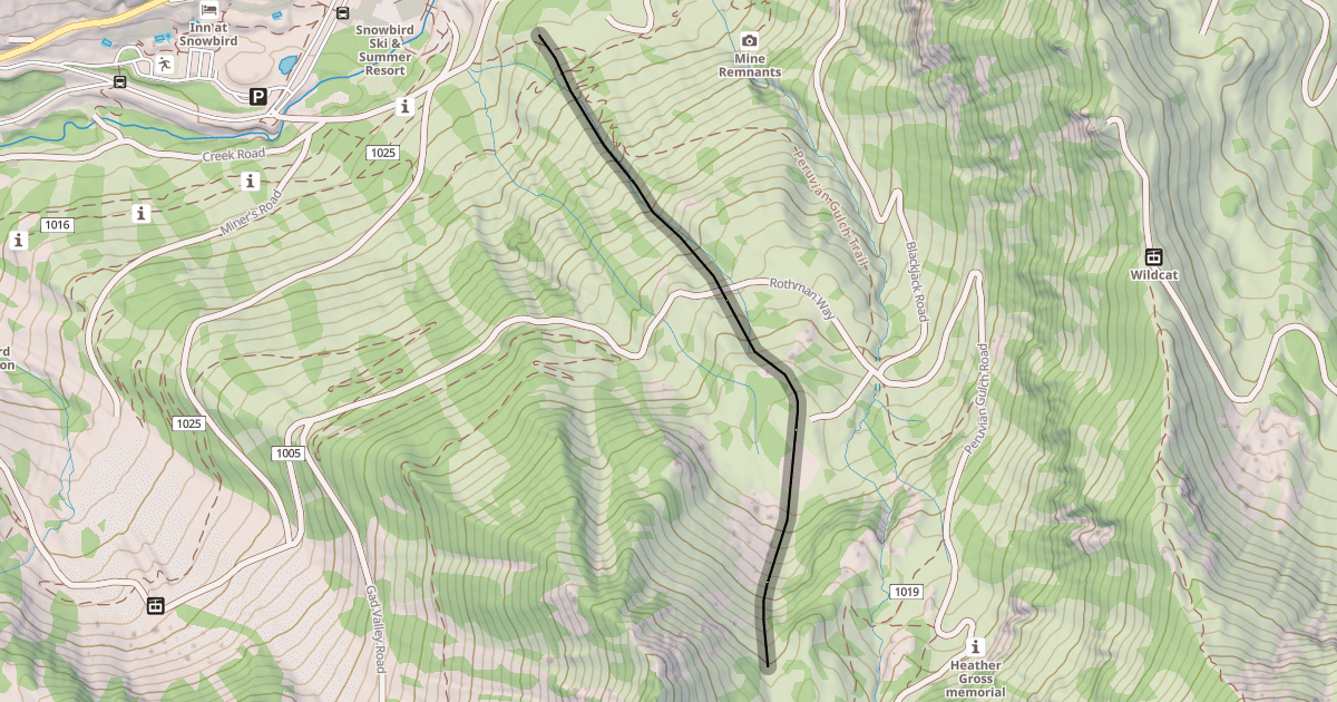 Map preview of Lower Primrose Path
