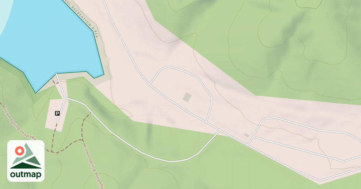 Map of H.F. A SITES 33-42 ACCESS