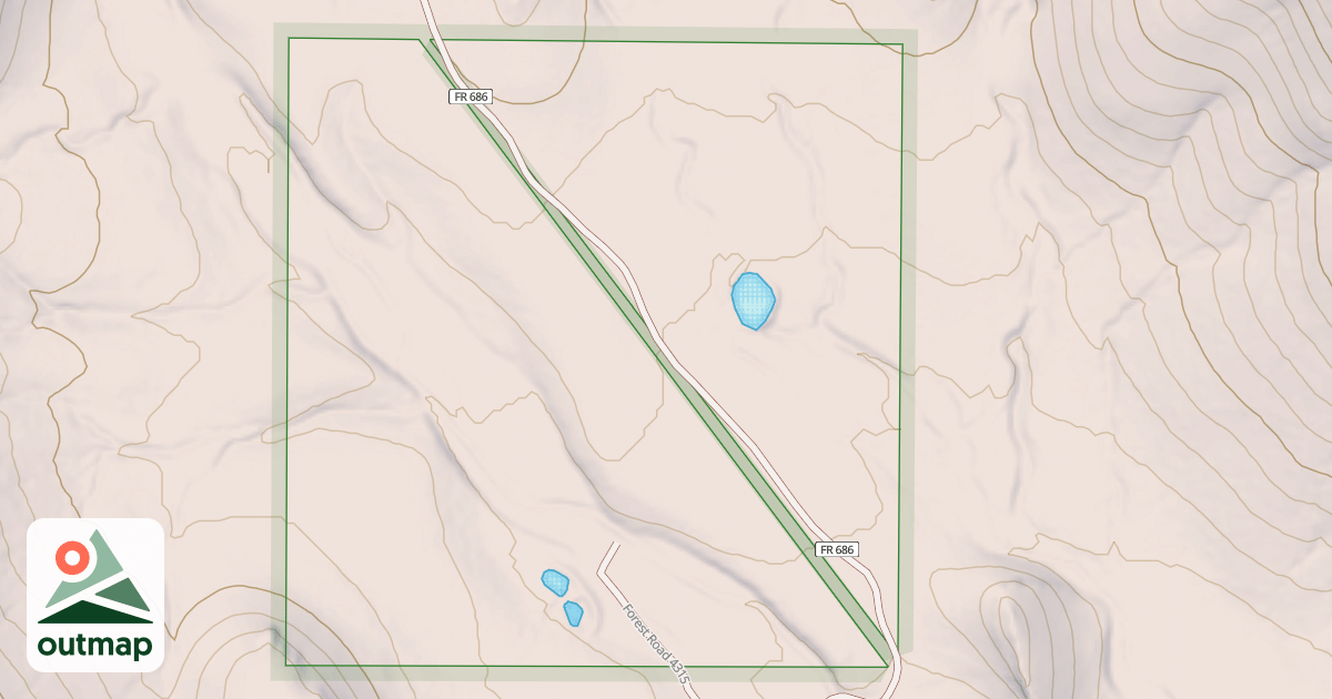 Map of JACKWOOD PASS