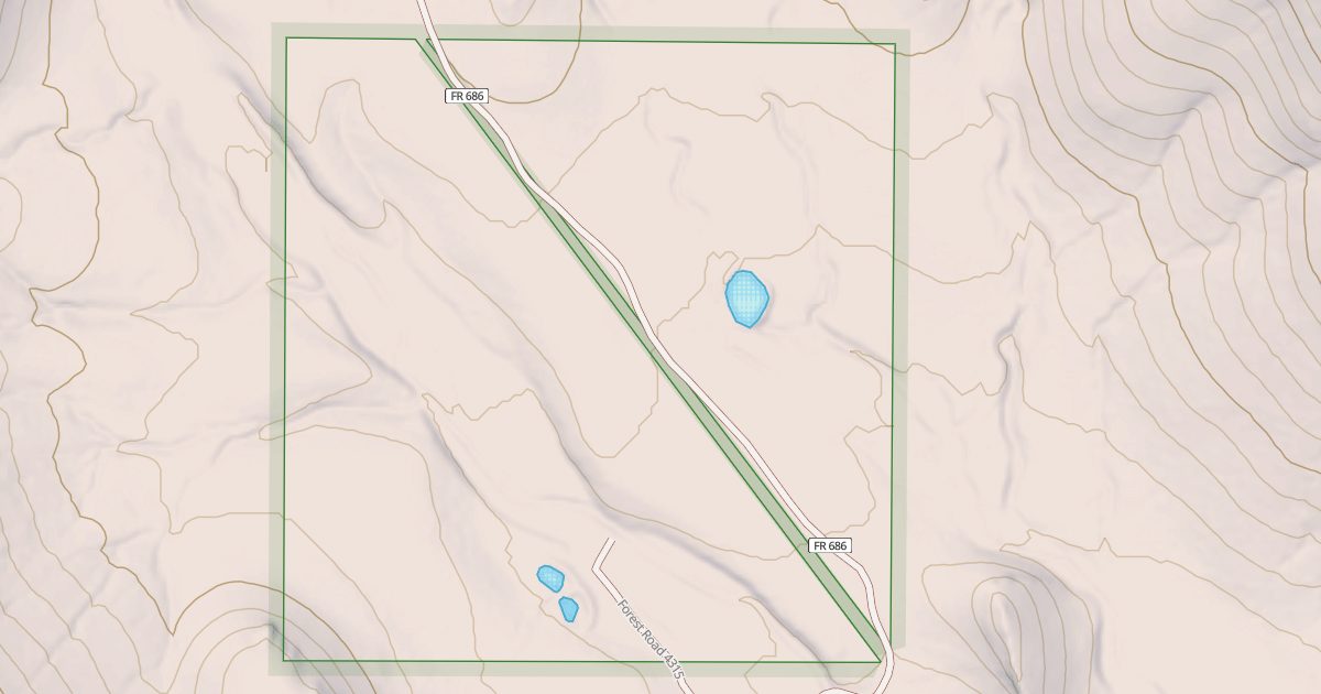 Map preview of JACKWOOD PASS