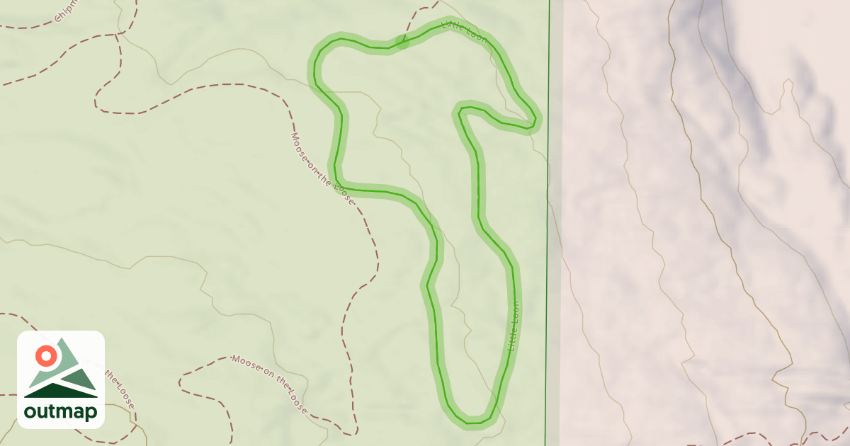Map of Little Loon