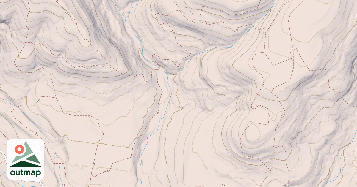 Map of BROCK CREEK #27
