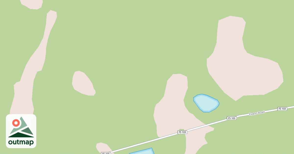 Map of USFS Motor Vehicle Use Map Roads {AA76F2A4-F670-42B9-A52B-44DBBAC8FAB7}