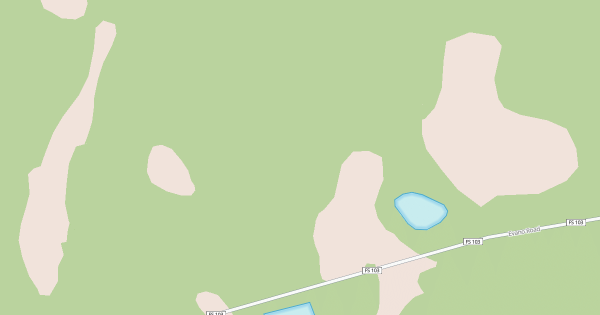 Map preview of USFS Motor Vehicle Use Map Roads {AA76F2A4-F670-42B9-A52B-44DBBAC8FAB7}