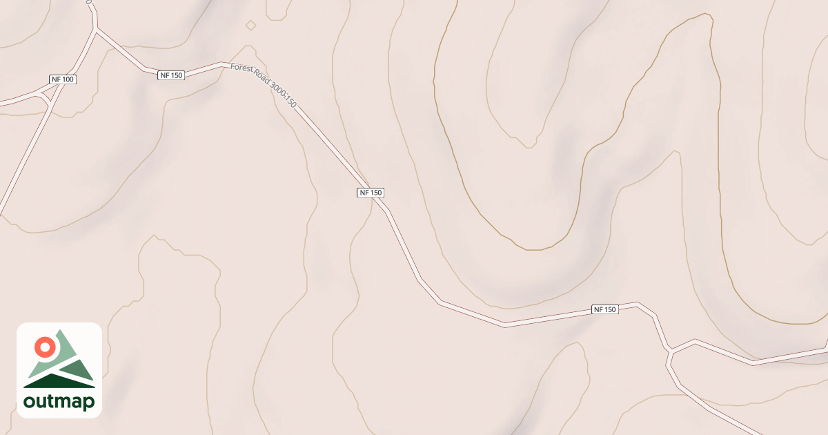 Map of USFS Motor Vehicle Use Map Roads {777A0C98-A48B-48C3-84A0-D6618D2D695C}