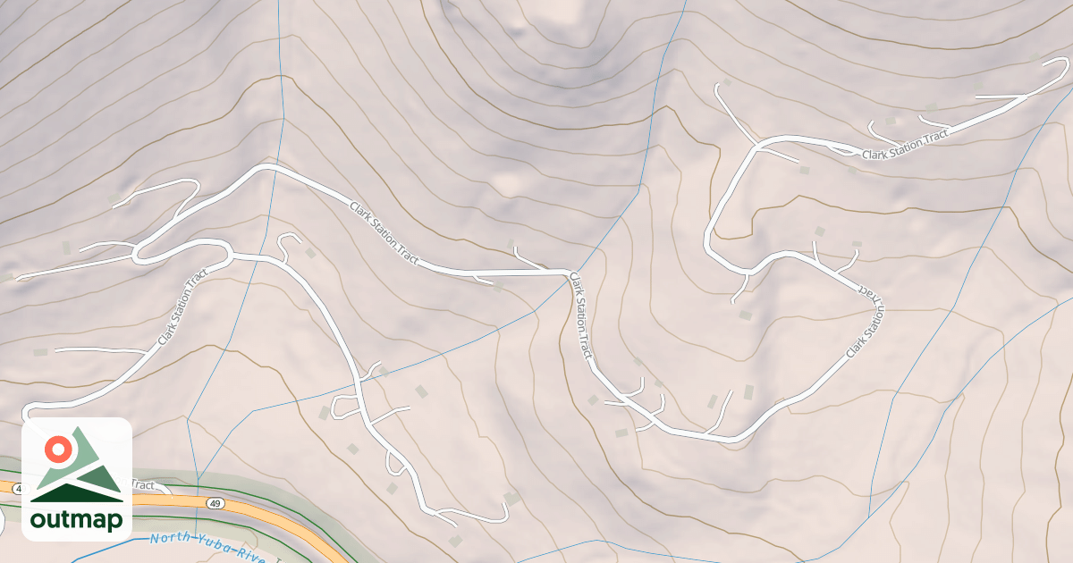 Map of CLARK STATION TRACT
