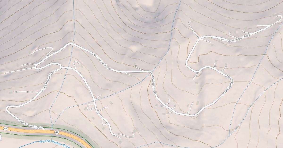 Map preview of CLARK STATION TRACT
