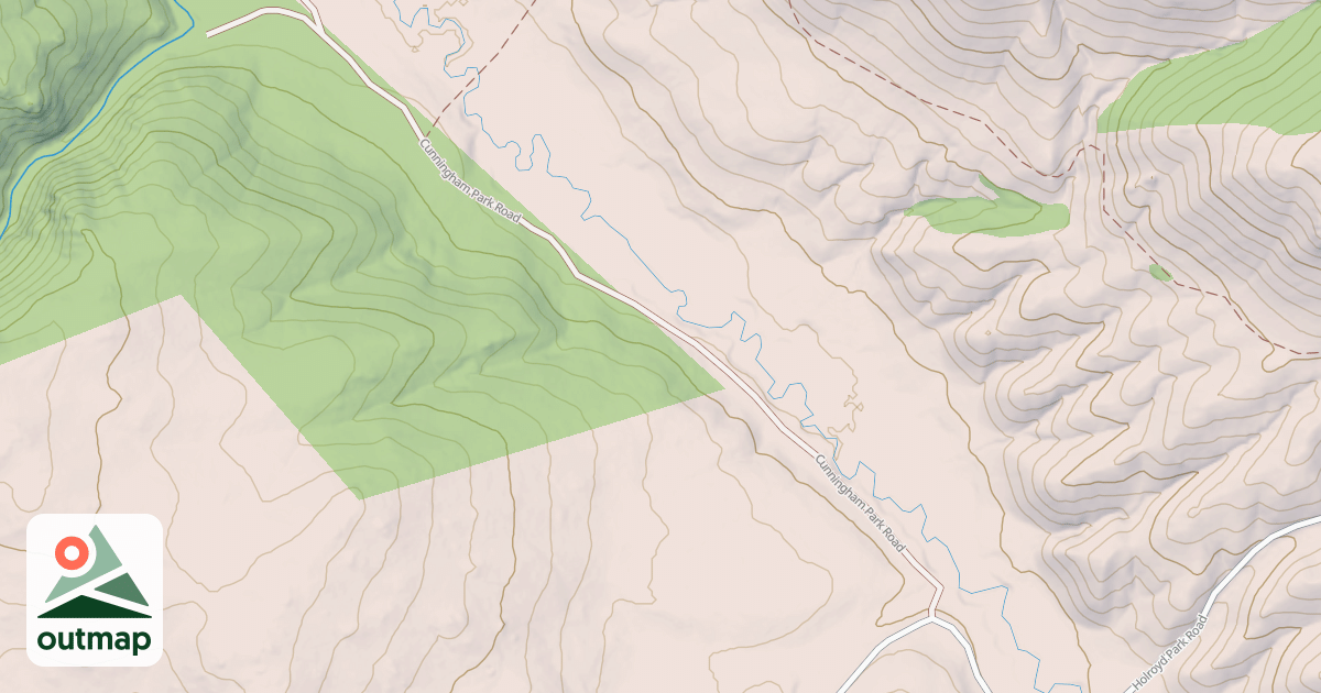 Map of CUNNINGHAM PARK