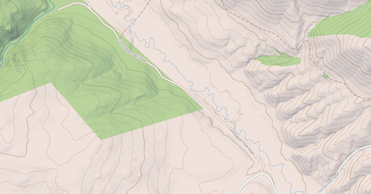 Map preview of CUNNINGHAM PARK