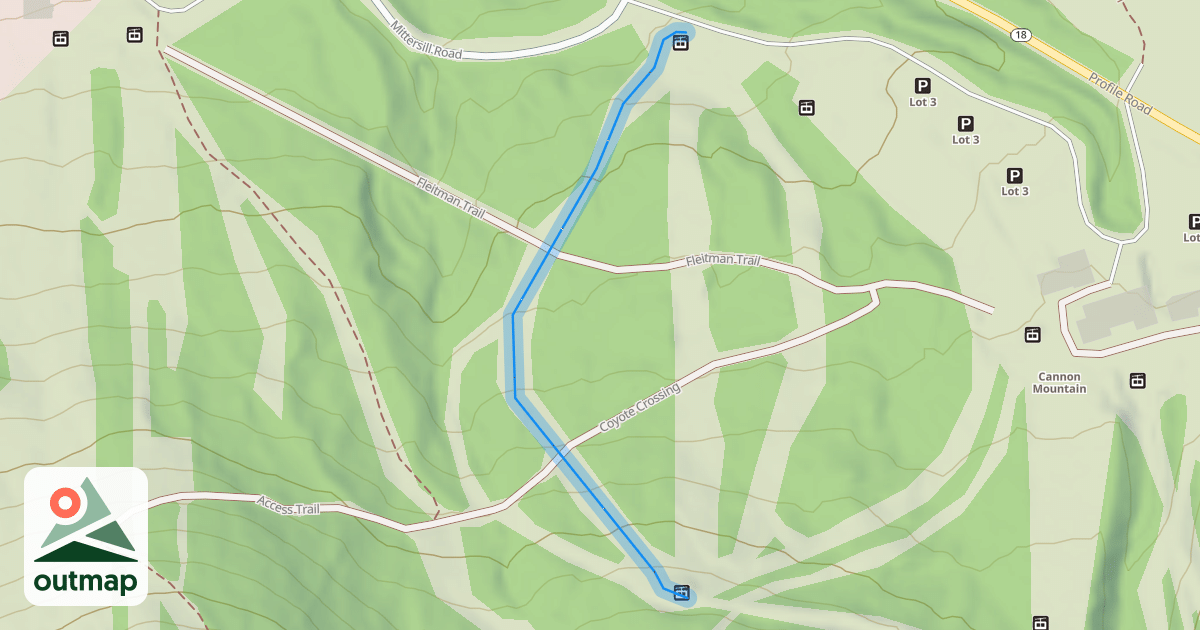 Map of Turkey Trot