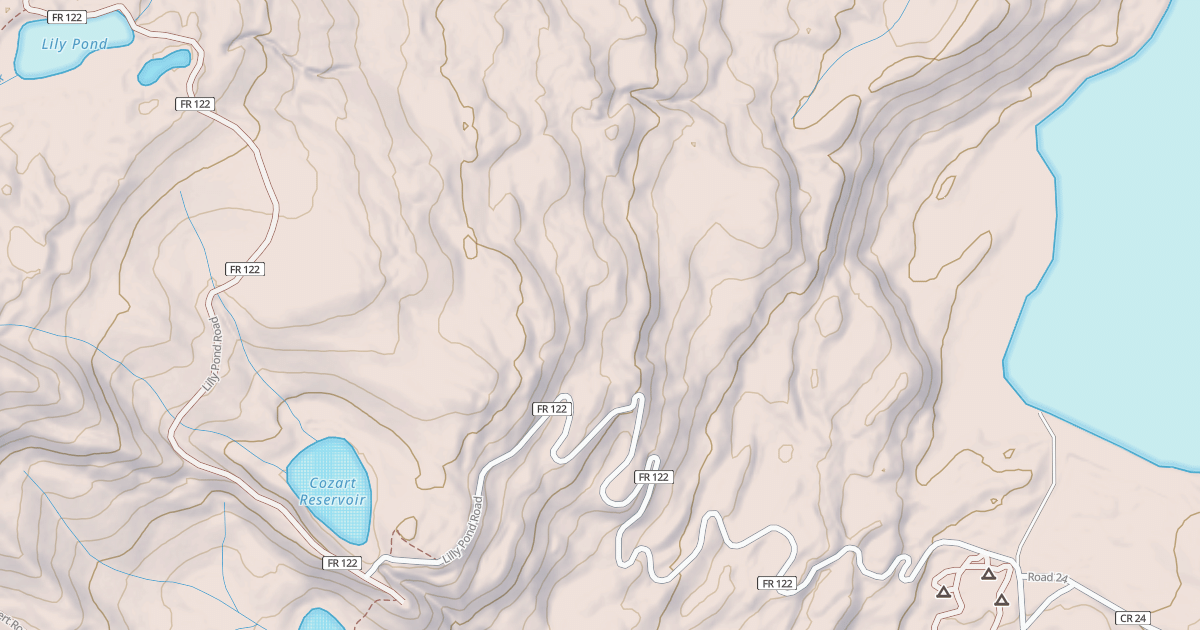 Map preview of LILLY POND