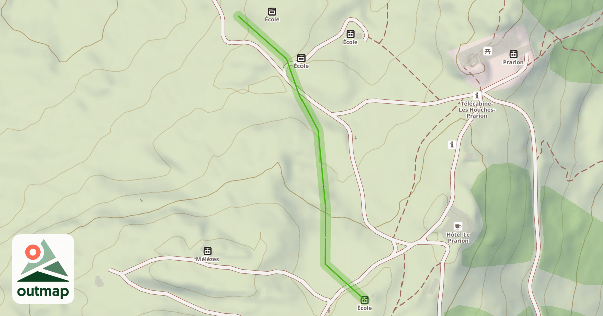 Map of Chamois