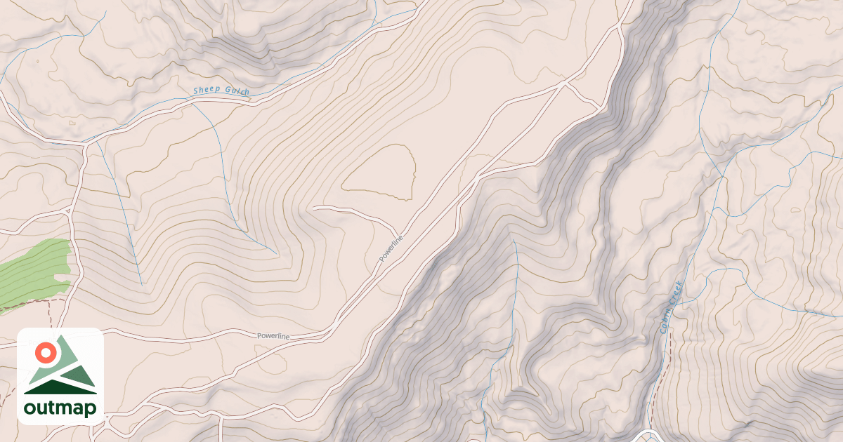 Map of BLM National GTLF Public Motorized Roads 691b6a59-0960-4bef-97db-2240a0a0d81f