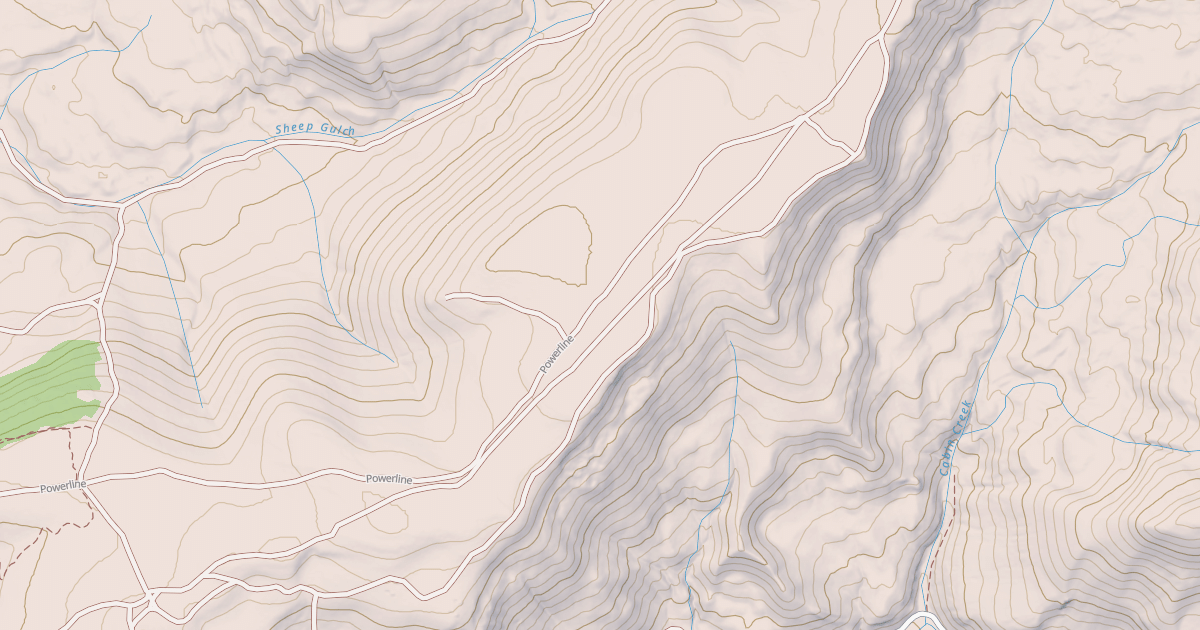 Map preview of BLM National GTLF Public Motorized Roads 691b6a59-0960-4bef-97db-2240a0a0d81f