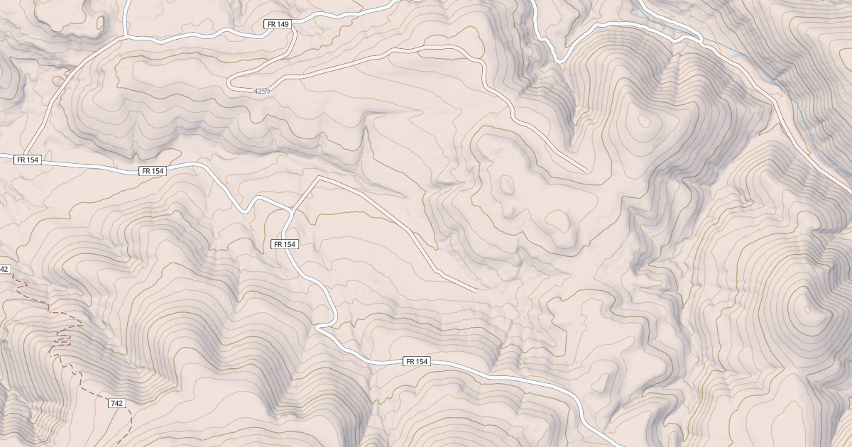 Map preview of 4255F