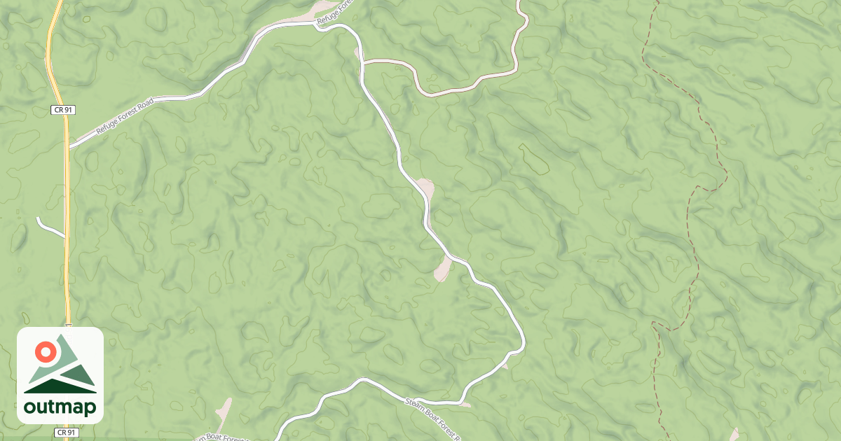 Map of Round River Drive