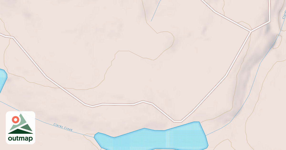 Map of CLARKS CREEK