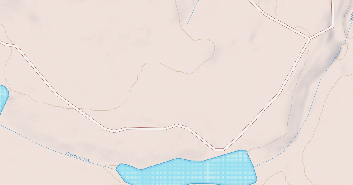 Map preview of CLARKS CREEK