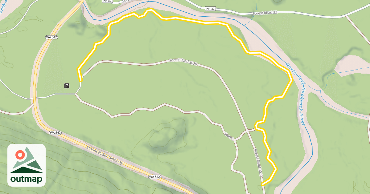 Map of River Trail
