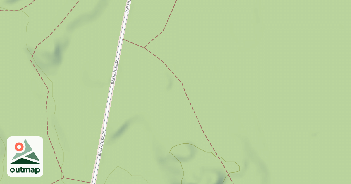 Map of White Tail Loop