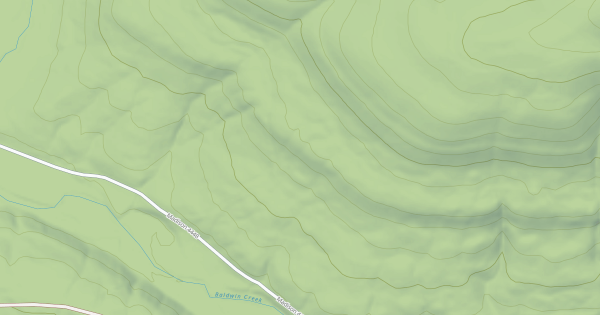 Map preview of USFS National Forest System Roads {BD11393E-8809-45D8-A40E-16C94B27BF6C}