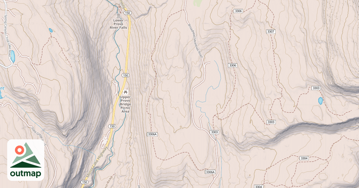 Map of BROADHEAD LOOP 2