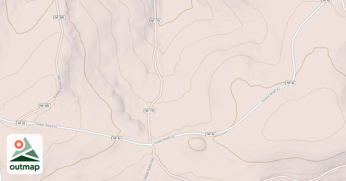 Map of Lick Trail