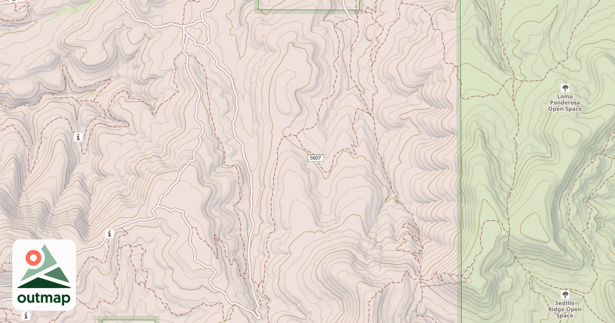 Map of LONE PINE