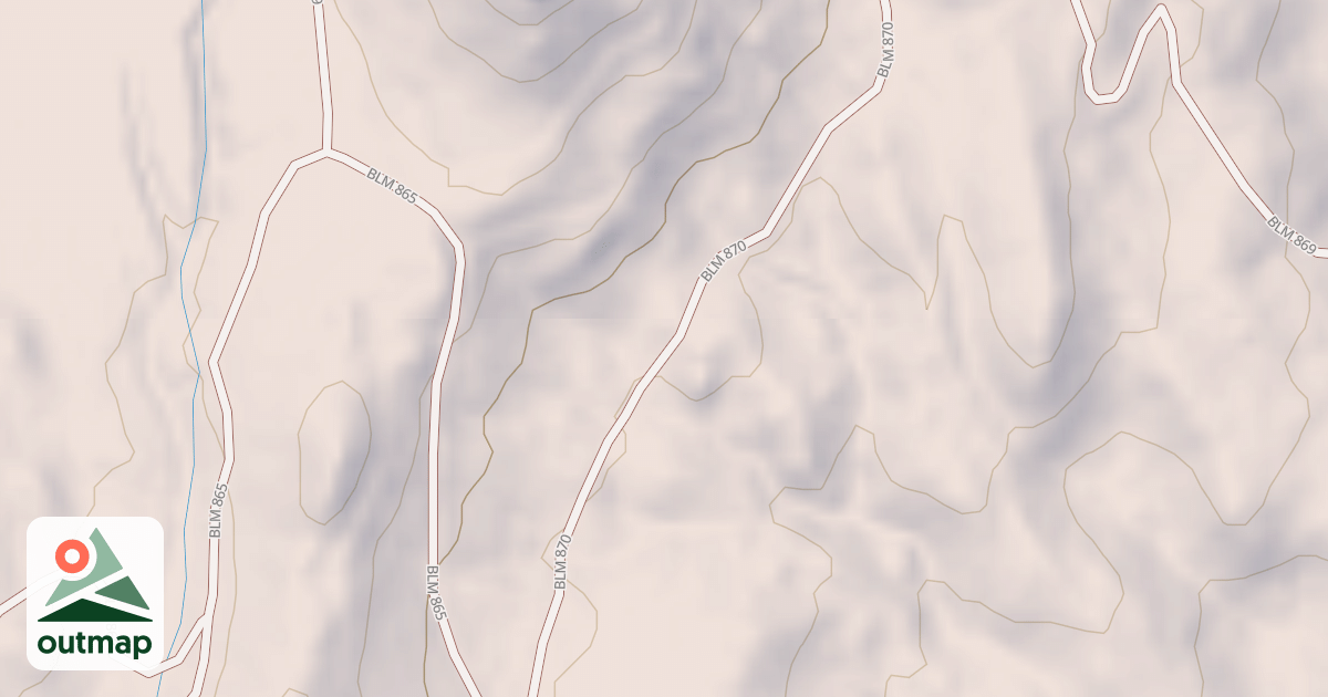 Map of BLM National GTLF Public Motorized Roads 9efbaf91-3267-4324-afd9-dc00f7180676